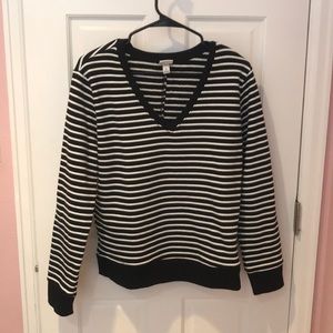 Striped sweatshirt